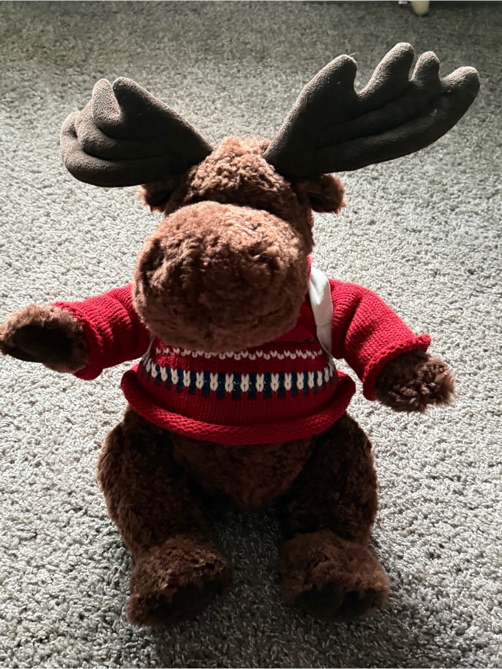 Vintage American Eagle Mac The Moose Plush 16”